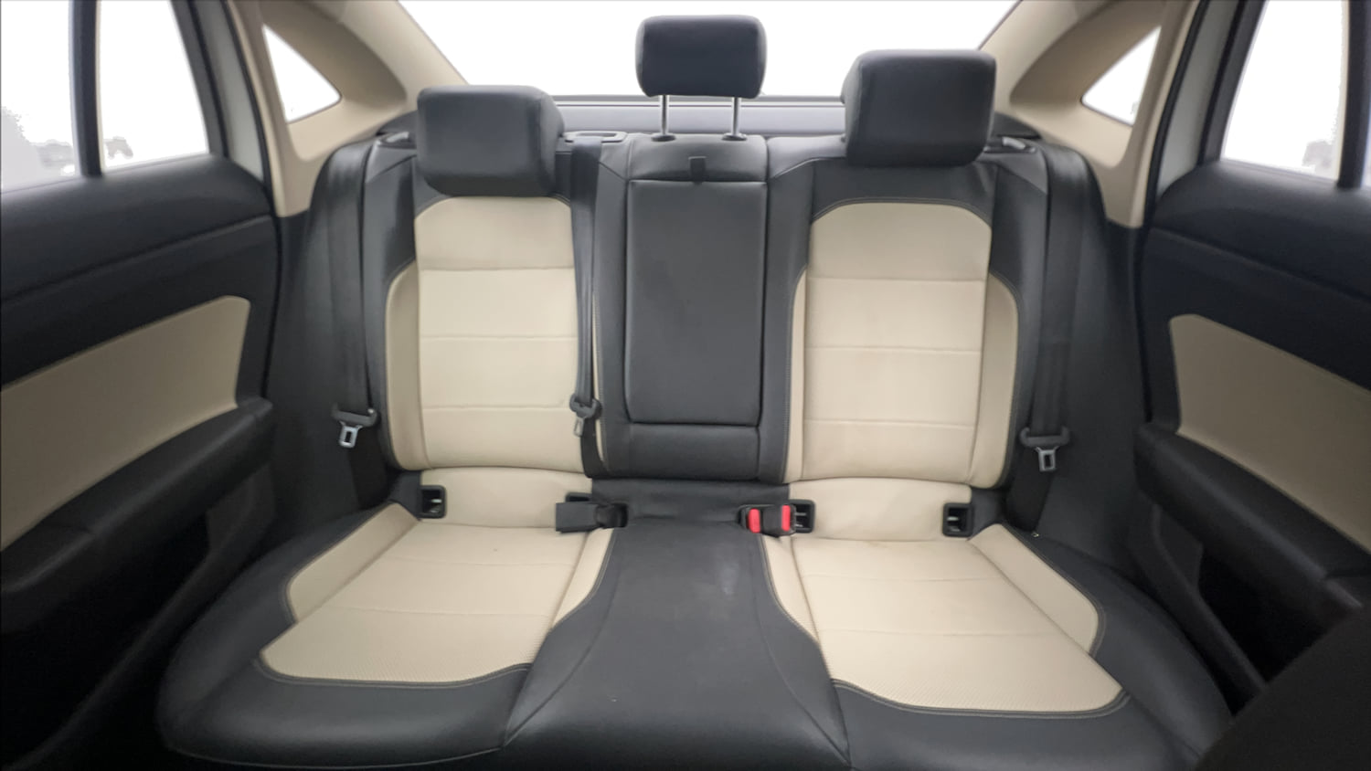 Used 2022 Skoda Slavia Style 1.0L TSI MT Petrol Manual interior REAR SEAT CONDITION VIEW