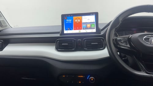 Used 2023 Tata Punch Pure MT Petrol Manual interior MUSIC SYSTEM & AC CONTROL VIEW