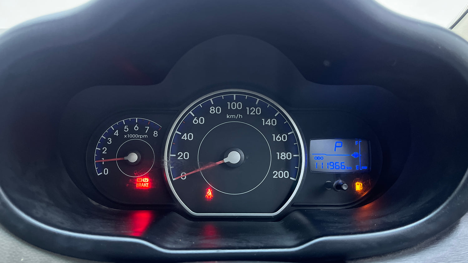 Used 2012 Hyundai i10 Sportz 1.2 AT Kappa2 Petrol Automatic interior CLUSTERMETER VIEW