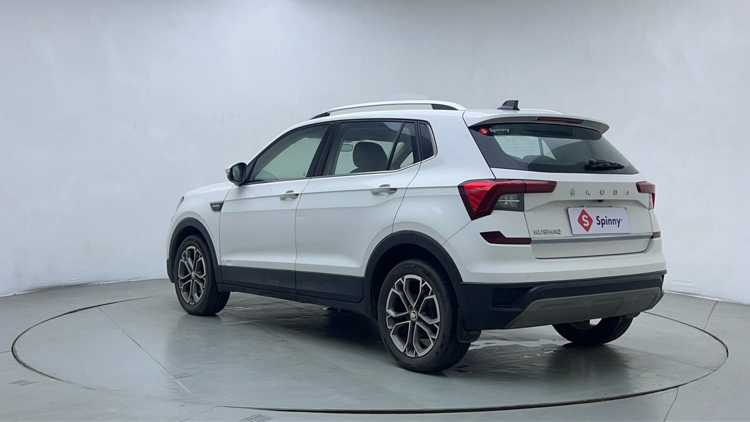 Used 2022 Skoda Kushaq Style 1.5L TSI MT Petrol Manual exterior LEFT REAR CORNER VIEW