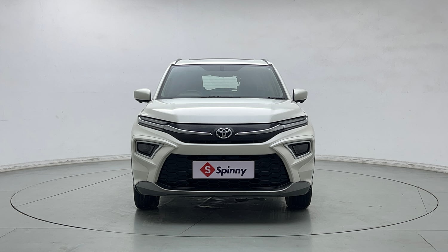 Used 2023 Toyota Urban Cruiser Hyryder V Hybrid Hybrid Automatic exterior FRONT VIEW