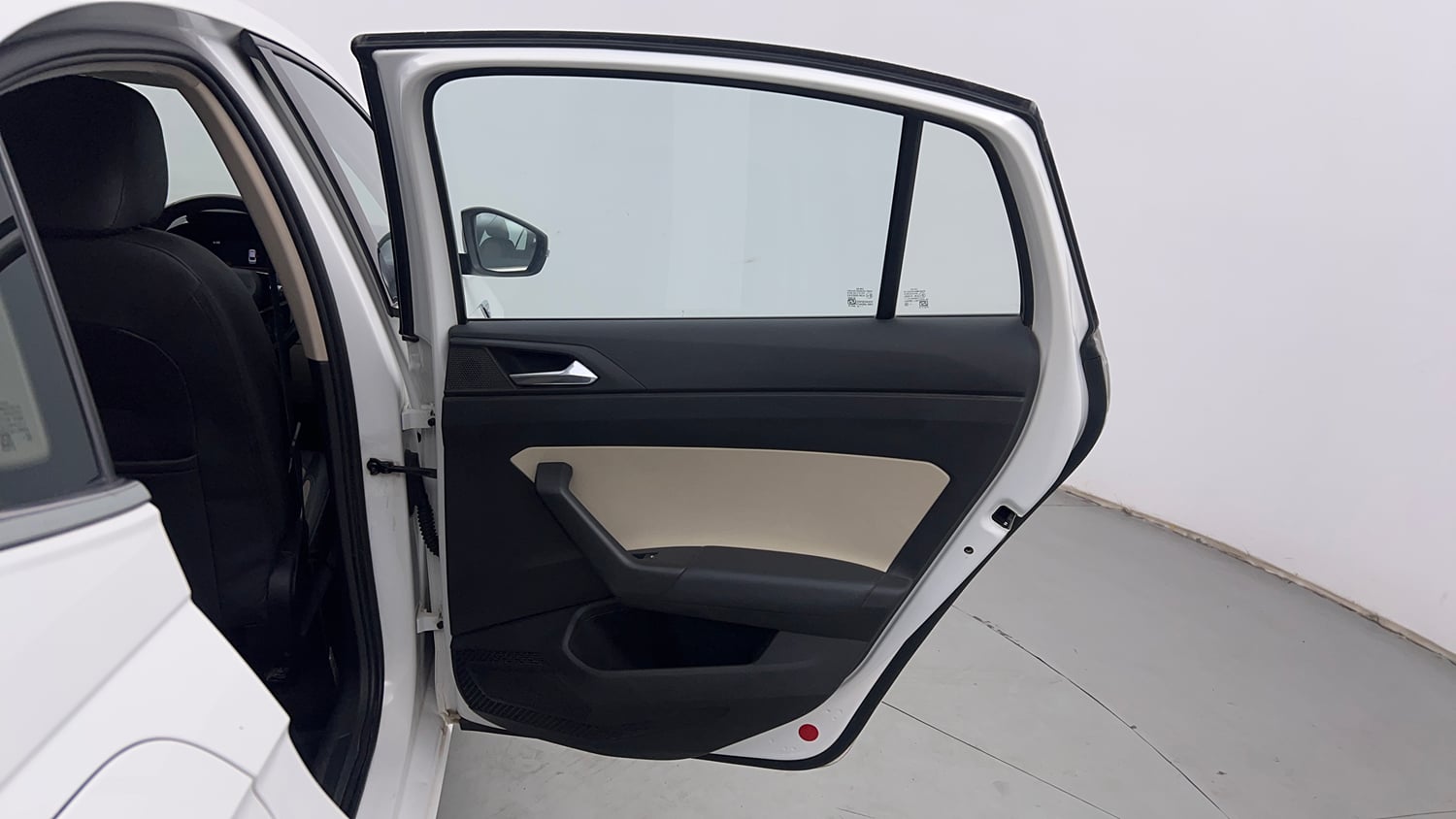 Used 2022 Skoda Slavia Style 1.0L TSI MT Petrol Manual interior RIGHT REAR DOOR OPEN VIEW