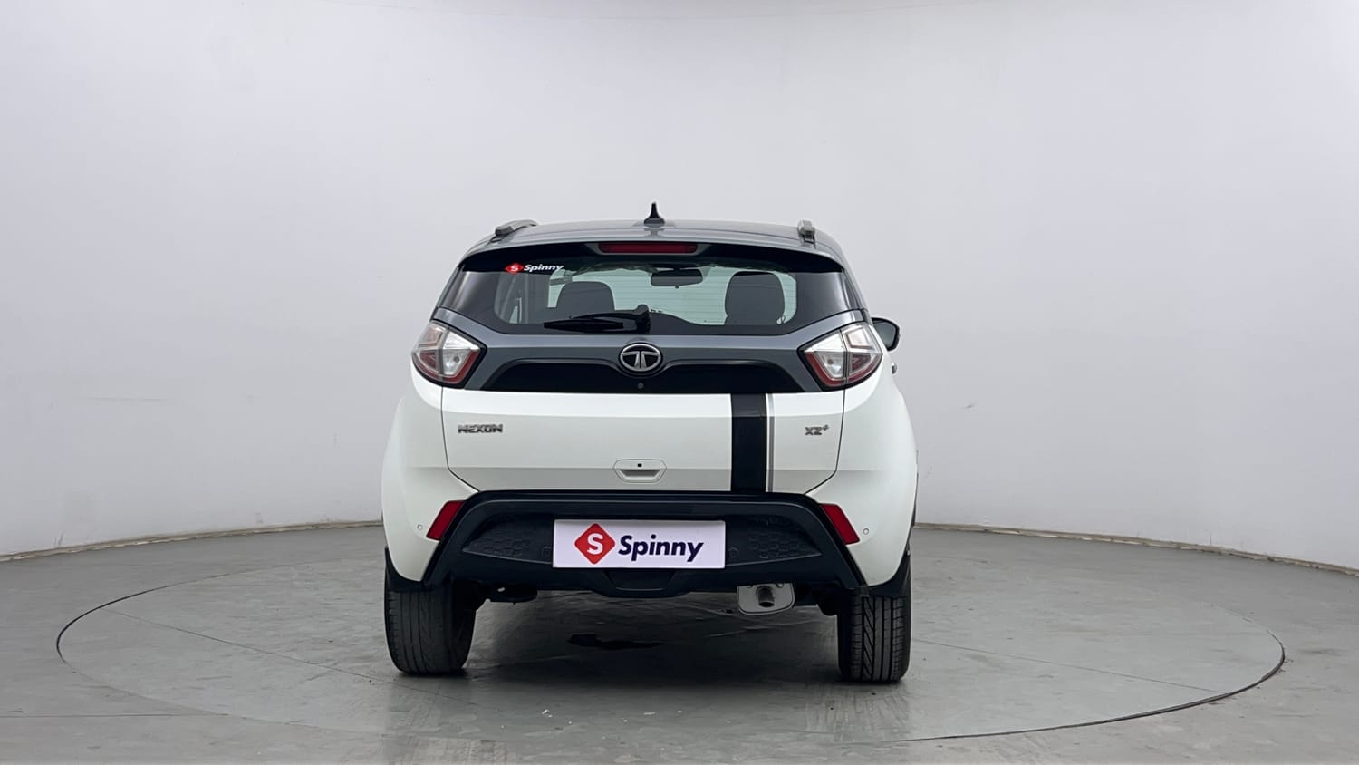 Used 2019 Tata Nexon XZ Plus Dual Tone Petrol Manual exterior BACK VIEW