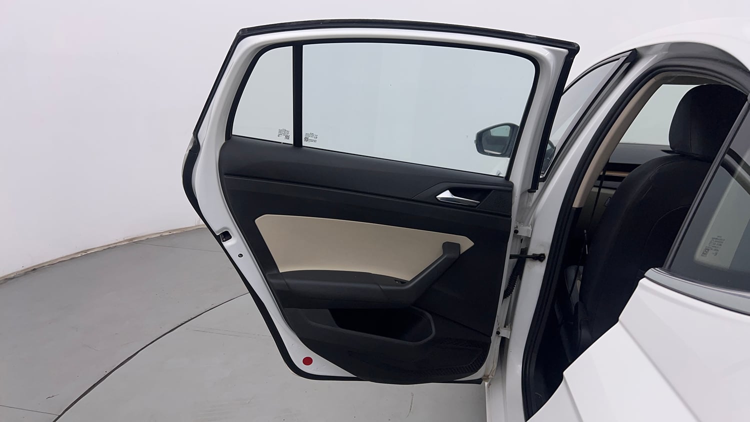 Used 2022 Skoda Slavia Style 1.0L TSI MT Petrol Manual interior LEFT REAR DOOR OPEN VIEW