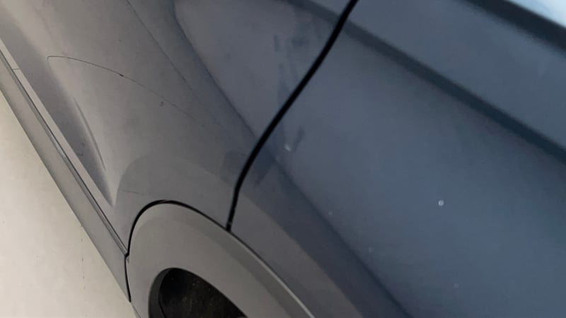 Used 2024 Volkswagen Taigun Highline 1.0 TSI MT Petrol Manual dents MINOR SCRATCH