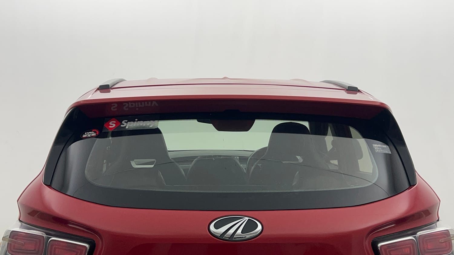 Used 2018 Mahindra KUV100 NXT K4 Plus 6 STR Petrol Manual exterior BACK WINDSHIELD VIEW