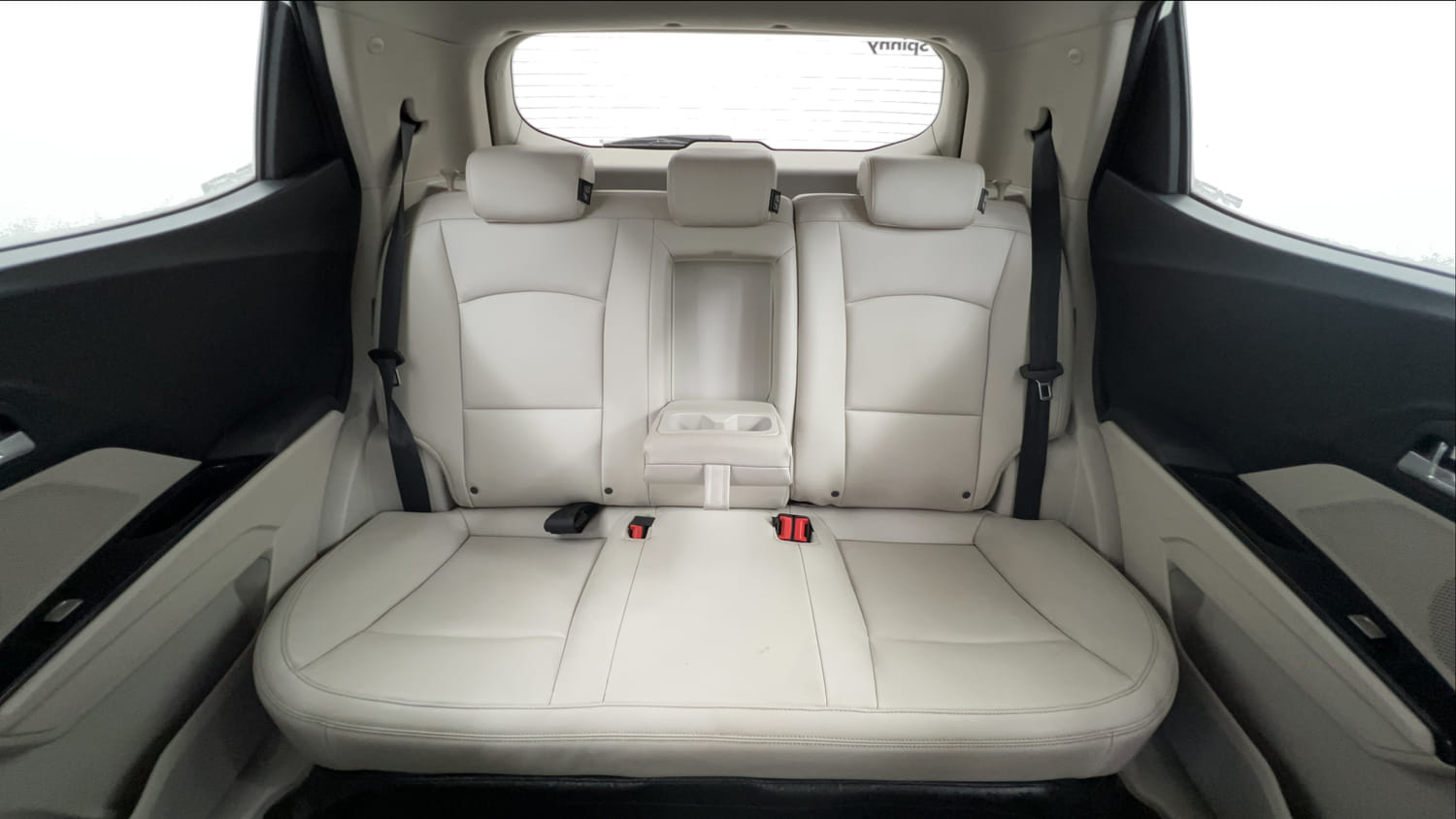 Used 2023 Mahindra XUV 300 W8 (O) 1.2 Petrol Petrol Manual interior REAR SEAT CONDITION VIEW