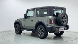 Used 2022 mahindra Thar LX Hard Top Petrol AT 4WD Petrol Automatic exterior LEFT REAR CORNER VIEW