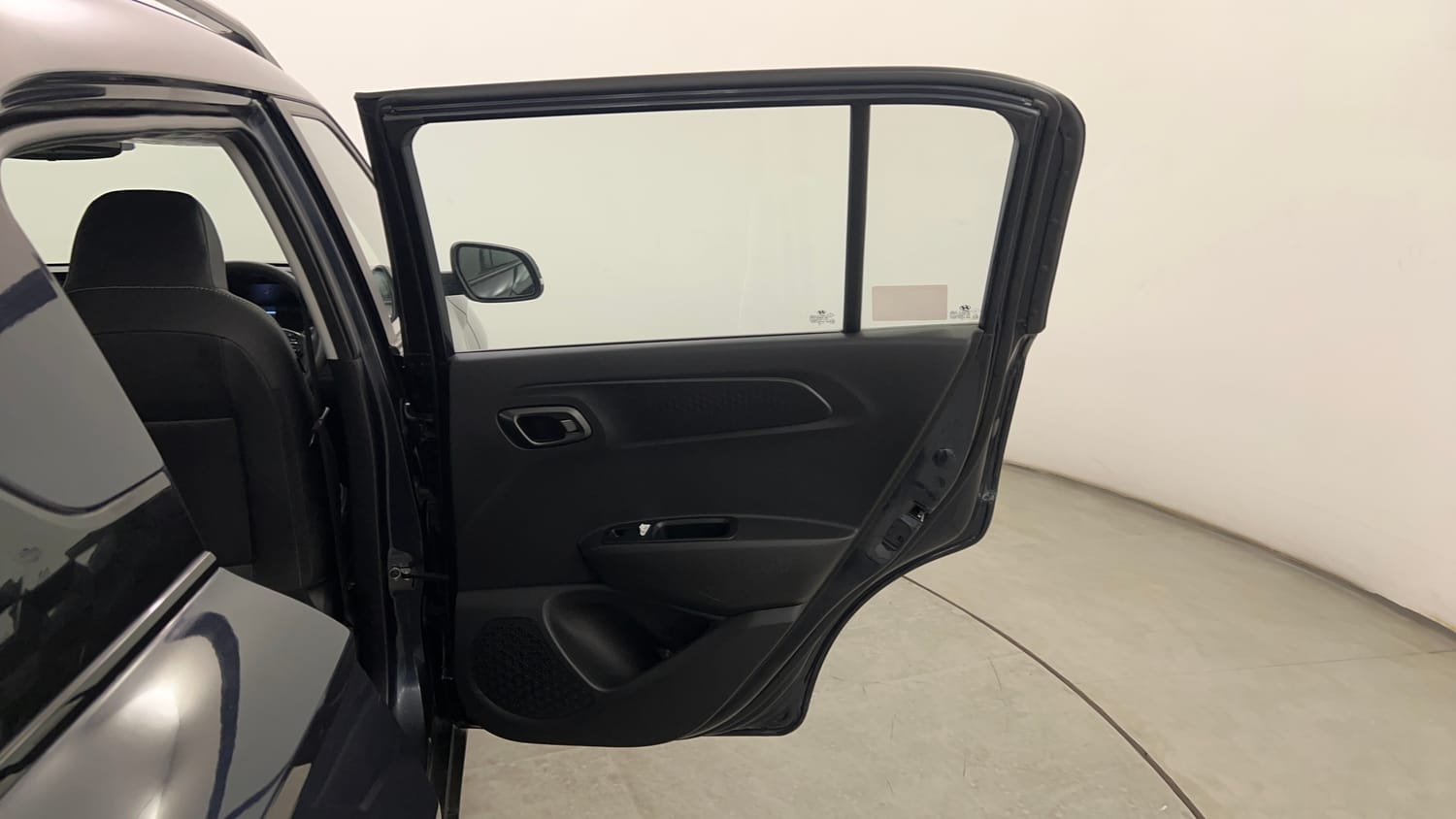 Used 2025 Hyundai Exter SX 1.2 MT Petrol Manual interior RIGHT REAR DOOR OPEN VIEW