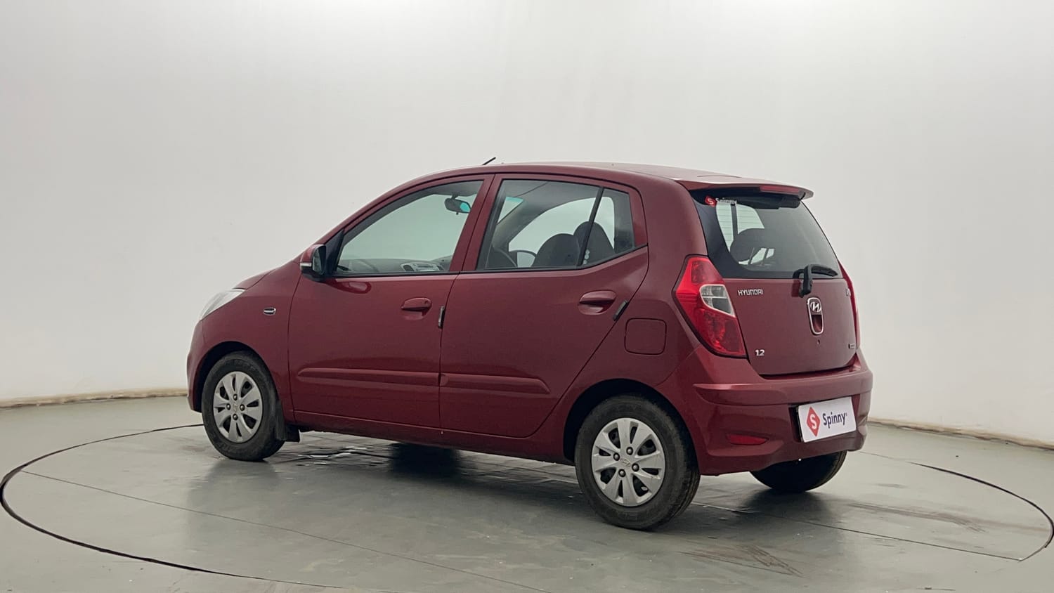 Used 2012 Hyundai i10 Sportz 1.2 Kappa2 Petrol Manual exterior LEFT REAR CORNER VIEW