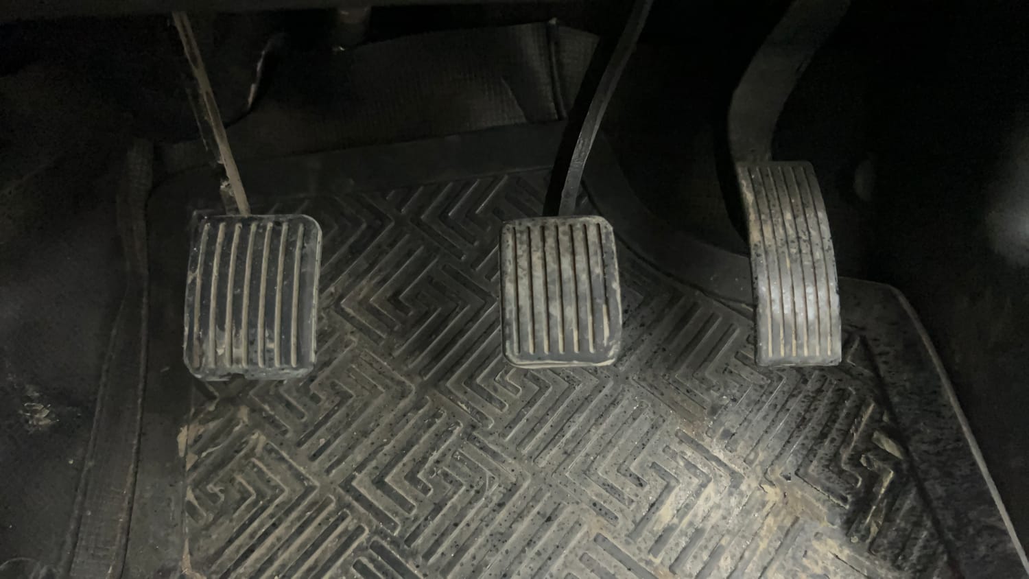 Used 2020 Hyundai Xcent S Petrol+cng(outside fitted) Cng Manual interior PEDALS VIEW