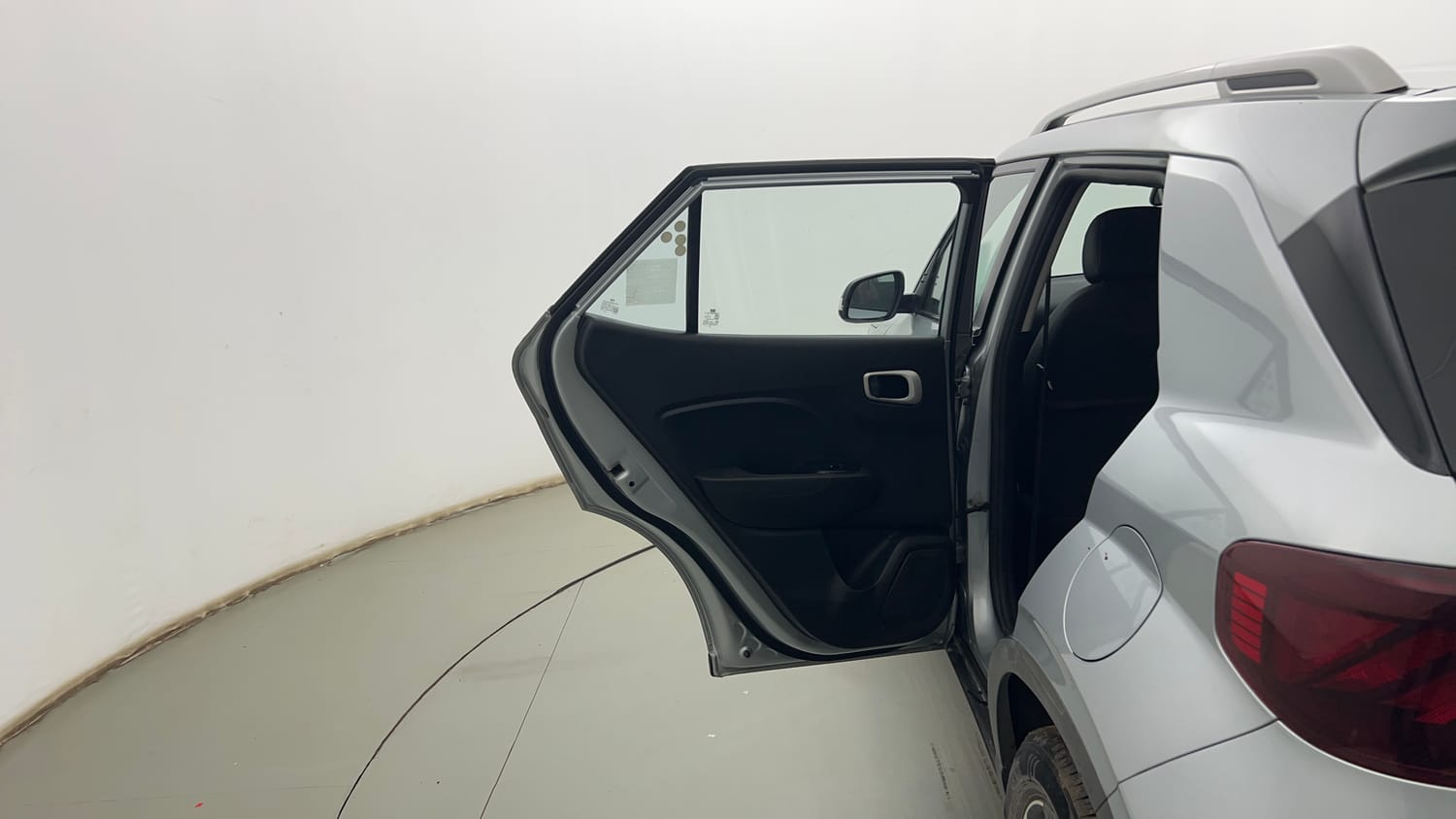 Used 2019 Hyundai Venue SX Plus 1.0 Turbo DCT Petrol Automatic interior LEFT REAR DOOR OPEN VIEW