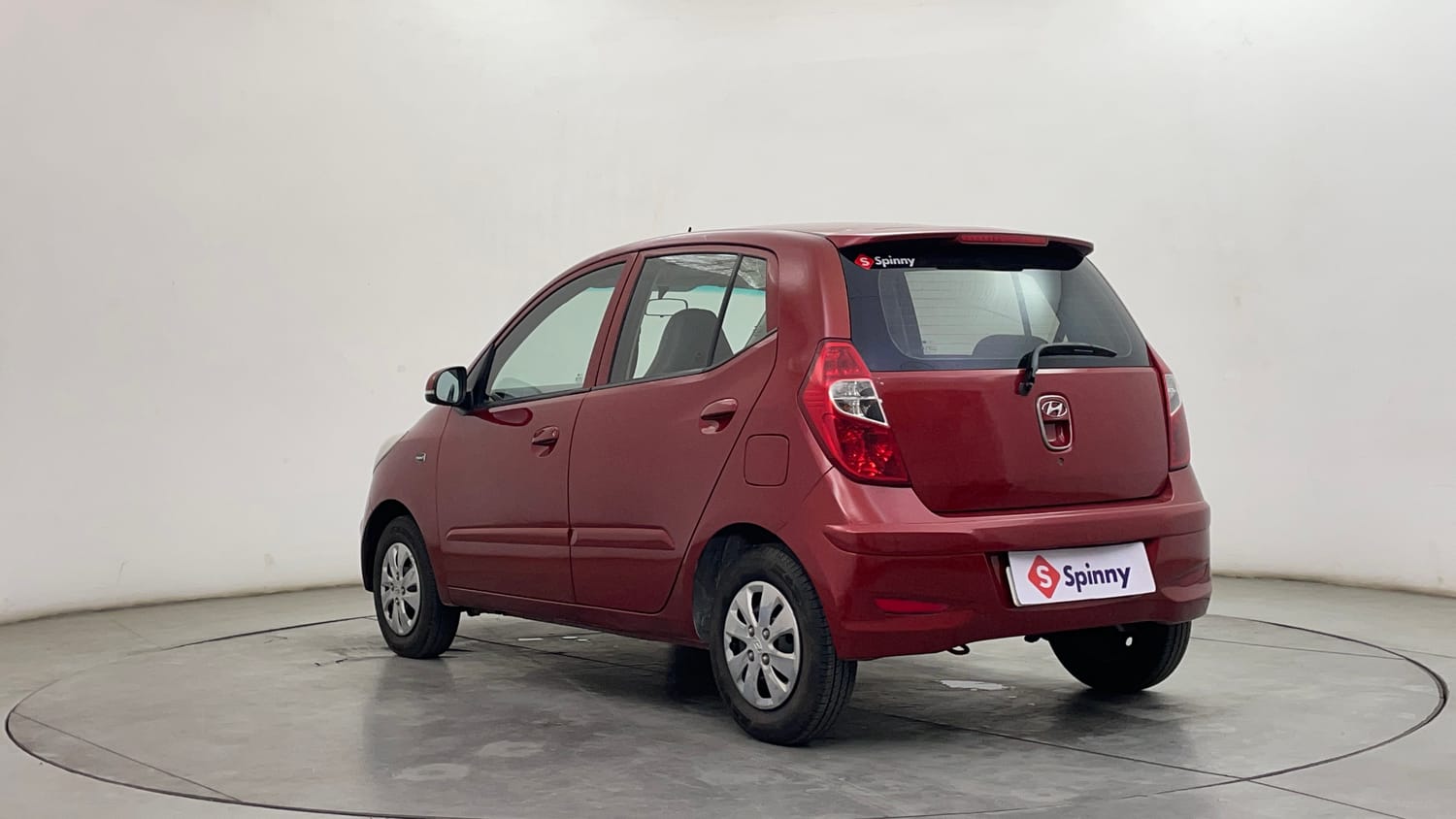 Used 2012 Hyundai i10 Sportz 1.2 AT Kappa2 Petrol Automatic exterior LEFT REAR CORNER VIEW