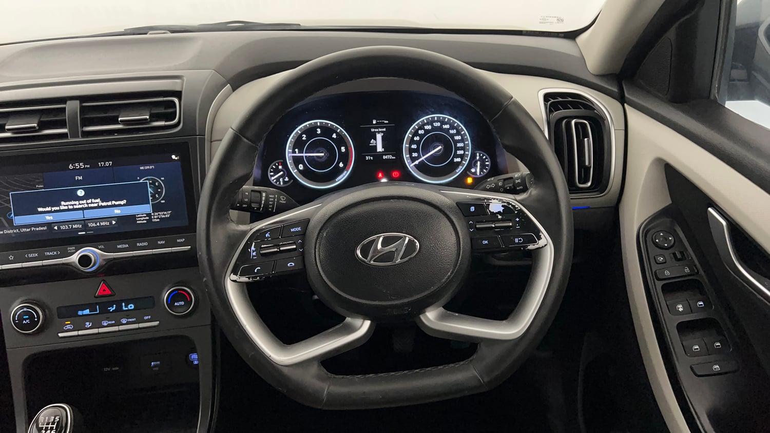 Used 2023 Hyundai Creta SX 1.5 Diesel Diesel Manual interior STEERING VIEW