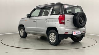 Used 2017 Mahindra TUV300 T8 mHAWK100 Dual Tone Diesel Manual exterior LEFT REAR CORNER VIEW