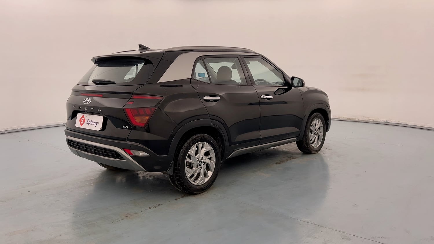 Used 2023 Hyundai Creta SX 1.5 Diesel Diesel Manual exterior RIGHT REAR CORNER VIEW