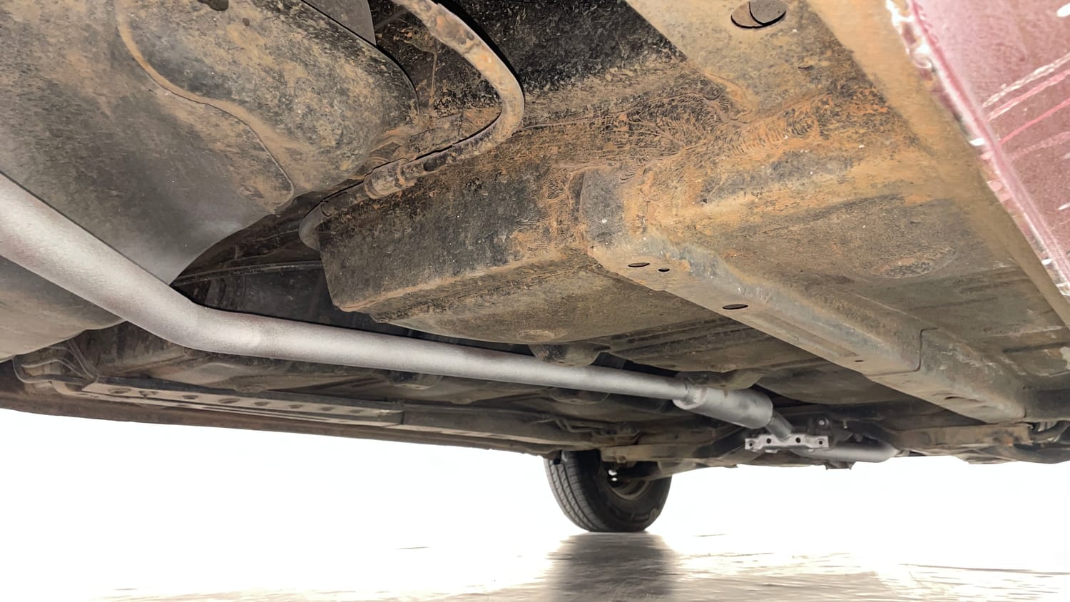 Used 2012 Hyundai i10 Sportz 1.2 AT Kappa2 Petrol Automatic extra REAR RIGHT UNDERBODY VIEW