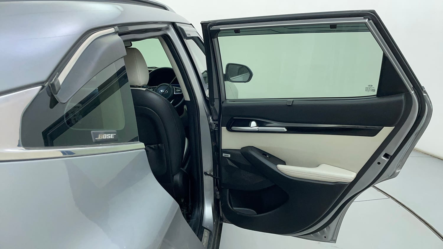 Used 2019 Kia Seltos GTX Plus 1.4 Petrol Manual interior RIGHT REAR DOOR OPEN VIEW