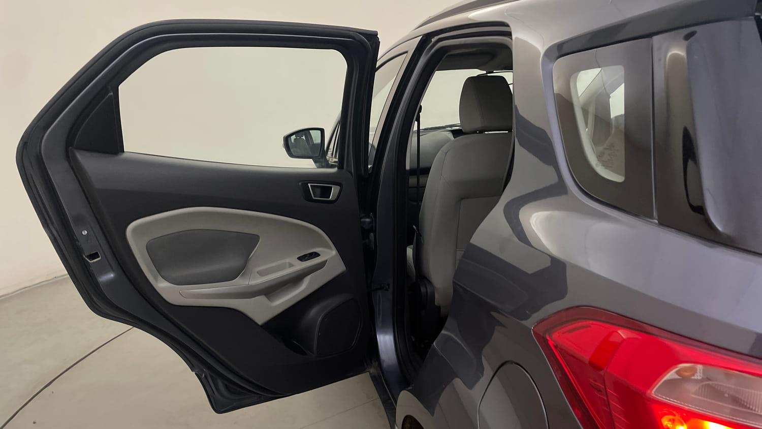 Used 2016 Ford EcoSport Trend 1.5L Ti-VCT Petrol Manual interior LEFT REAR DOOR OPEN VIEW