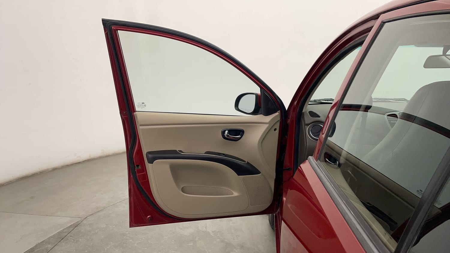 Used 2012 Hyundai i10 Sportz 1.2 AT Kappa2 Petrol Automatic interior LEFT FRONT DOOR OPEN VIEW