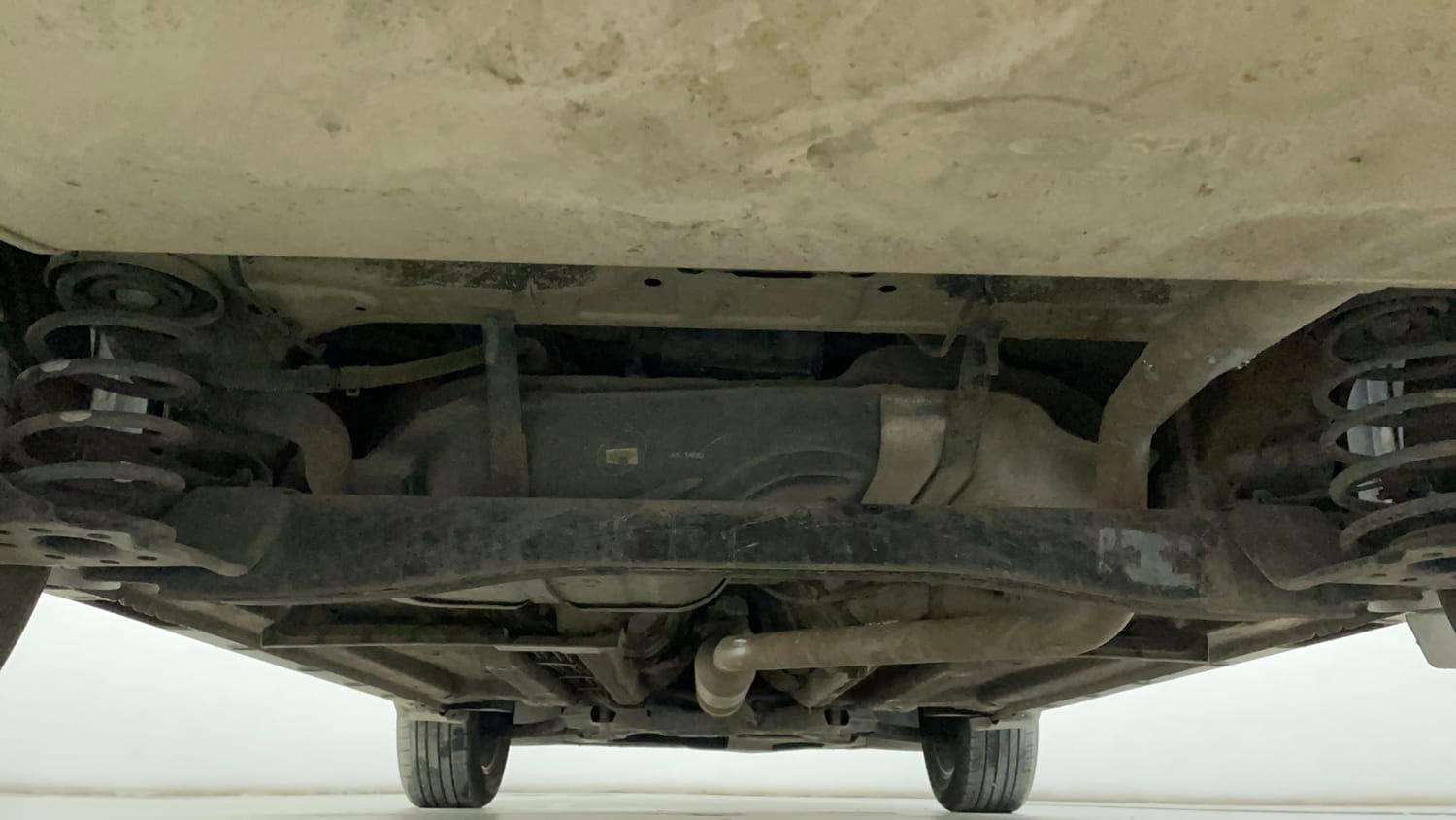 Used 2019 Kia Seltos GTX Plus 1.4 Petrol Manual extra REAR UNDERBODY VIEW (TAKEN FROM REAR)