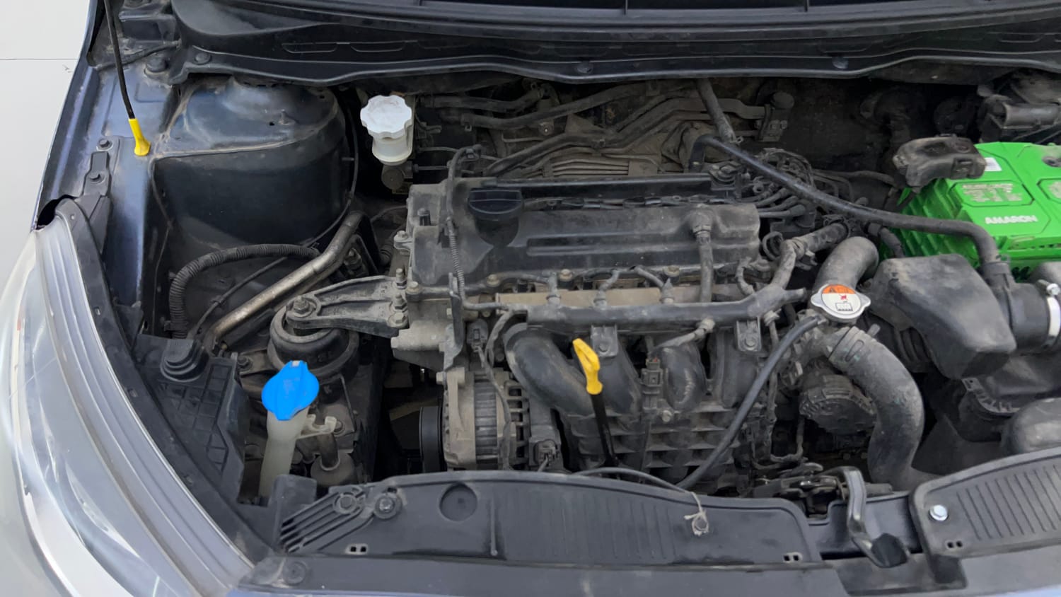 Used 2013 Hyundai i20 Sportz 1.2 Petrol Manual engine ENGINE RIGHT SIDE VIEW