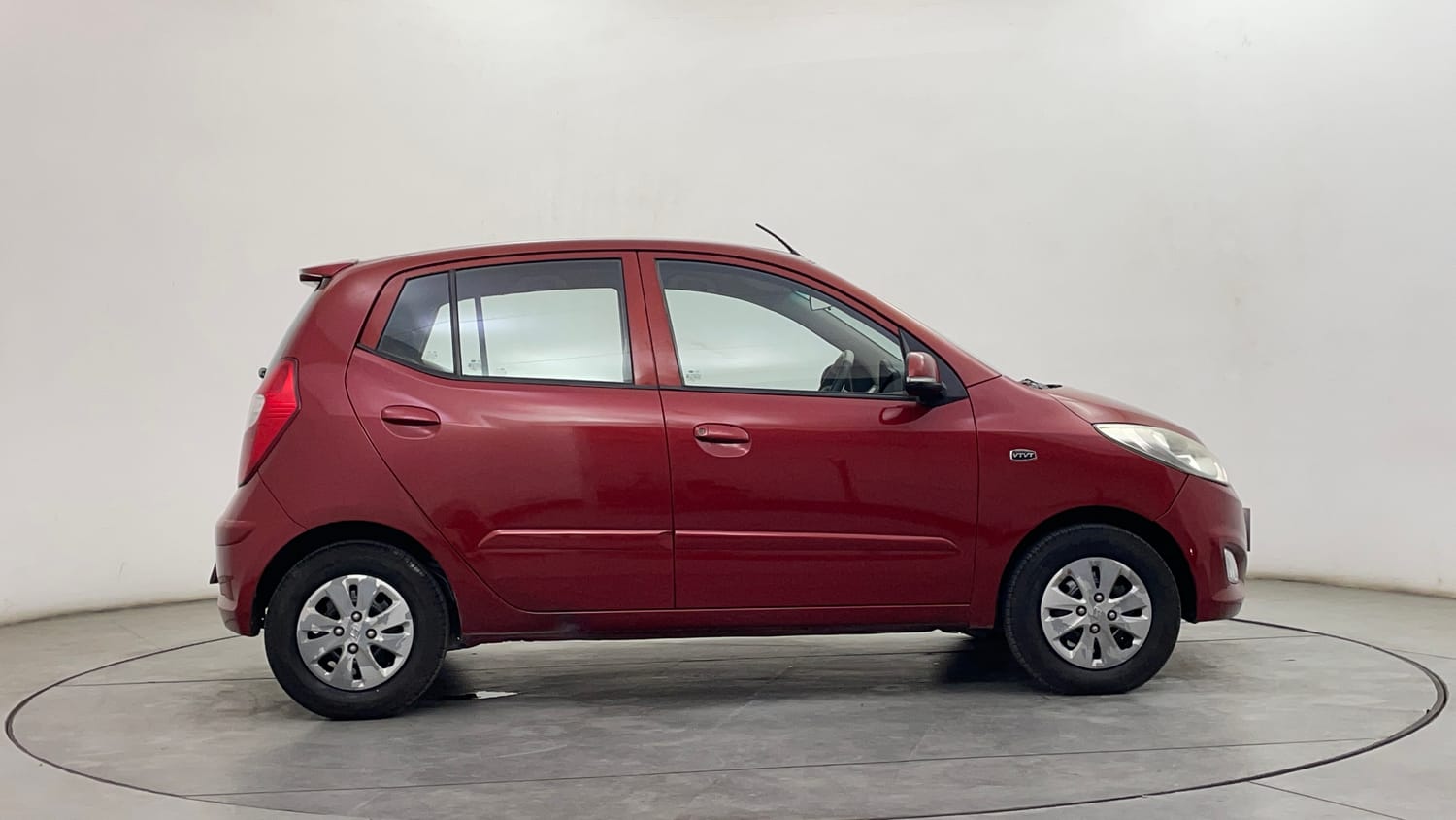 Used 2012 Hyundai i10 Sportz 1.2 AT Kappa2 Petrol Automatic exterior RIGHT SIDE VIEW