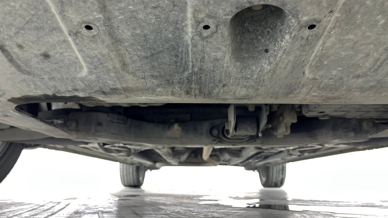 Used 2019 Hyundai Elite i20 Asta 1.2 (O) CVT Petrol Automatic extra FRONT LEFT UNDERBODY VIEW