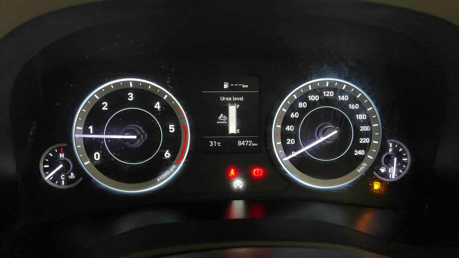Used 2023 Hyundai Creta SX 1.5 Diesel Diesel Manual interior CLUSTERMETER VIEW