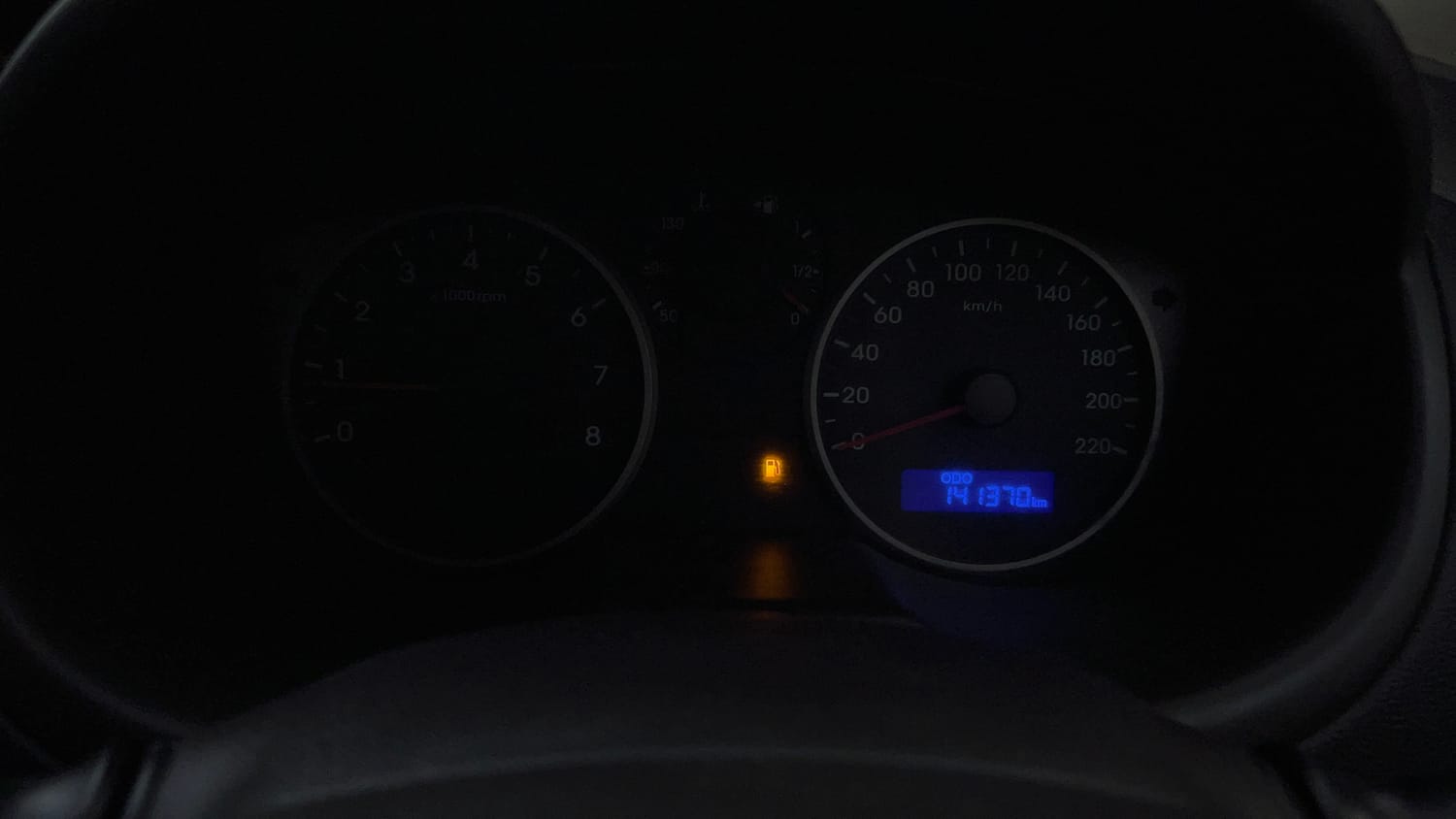 Used 2013 Hyundai i20 Sportz 1.2 Petrol Manual interior CLUSTERMETER VIEW