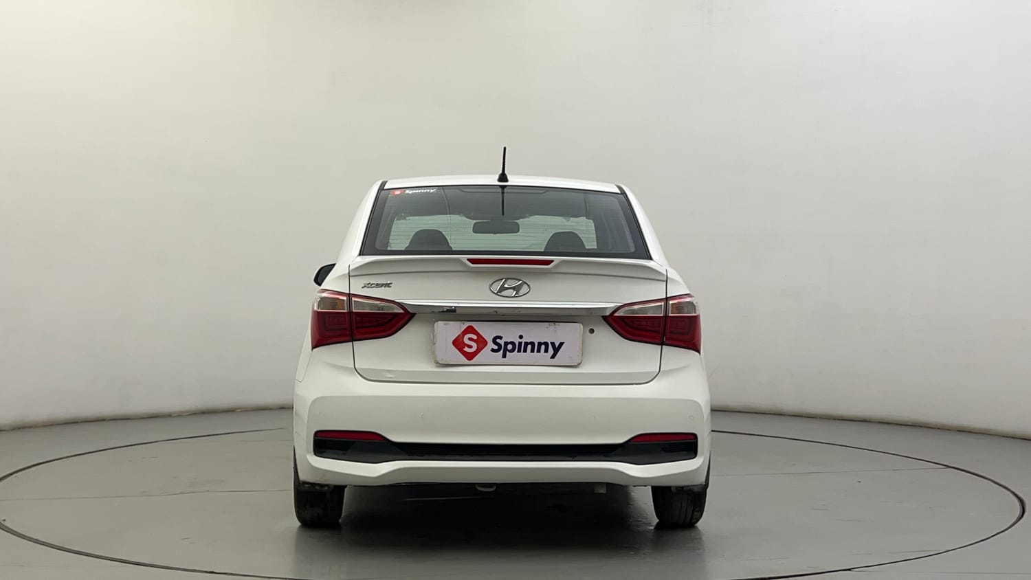 Used 2020 Hyundai Xcent S Petrol+cng(outside fitted) Cng Manual exterior BACK VIEW
