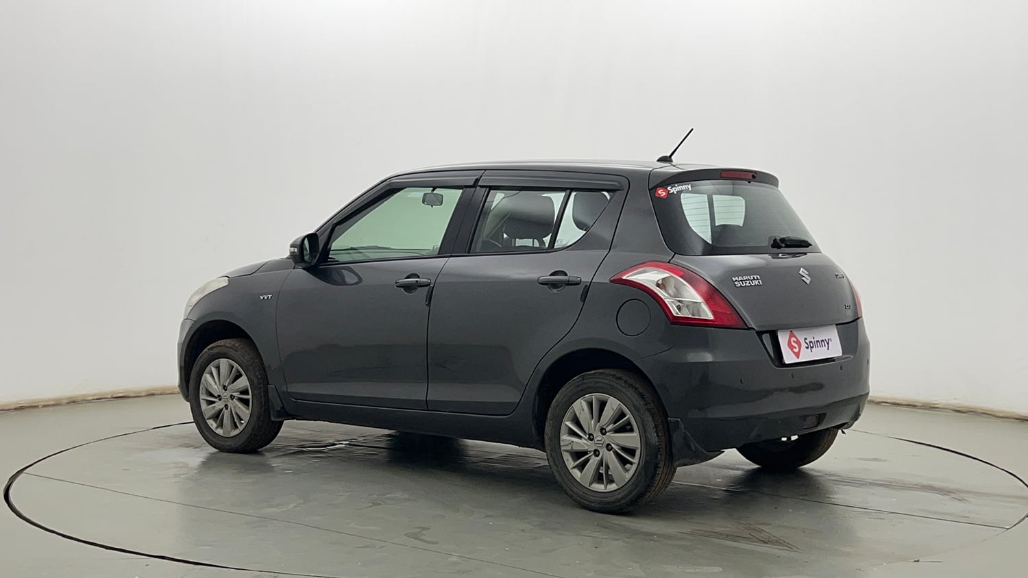 Used 2015 Maruti Suzuki Swift ZXi Petrol Manual exterior LEFT REAR CORNER VIEW