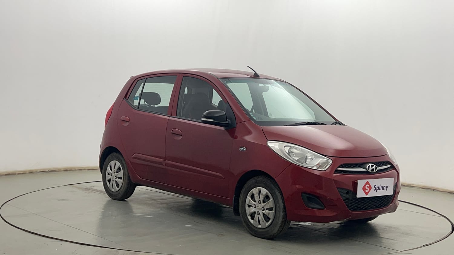 Used 2012 Hyundai i10 Sportz 1.2 Kappa2 Petrol Manual exterior RIGHT FRONT CORNER VIEW