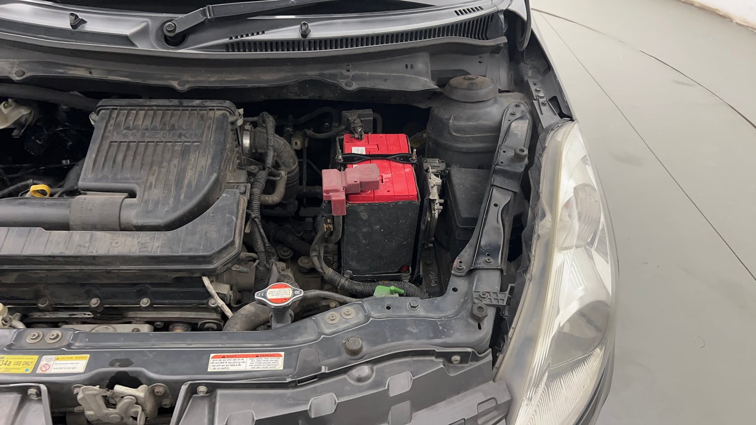 Used 2015 Maruti Suzuki Swift ZXi Petrol Manual engine ENGINE LEFT SIDE VIEW