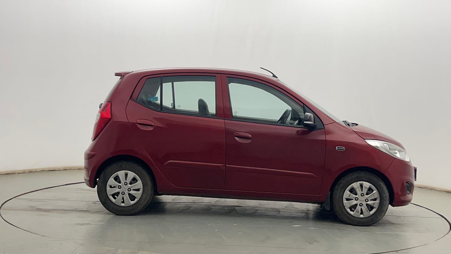 Used 2012 Hyundai i10 Sportz 1.2 Kappa2 Petrol Manual exterior RIGHT SIDE VIEW