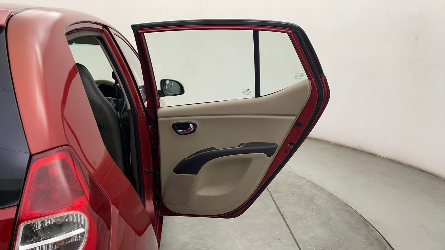 Used 2012 Hyundai i10 Sportz 1.2 AT Kappa2 Petrol Automatic interior RIGHT REAR DOOR OPEN VIEW