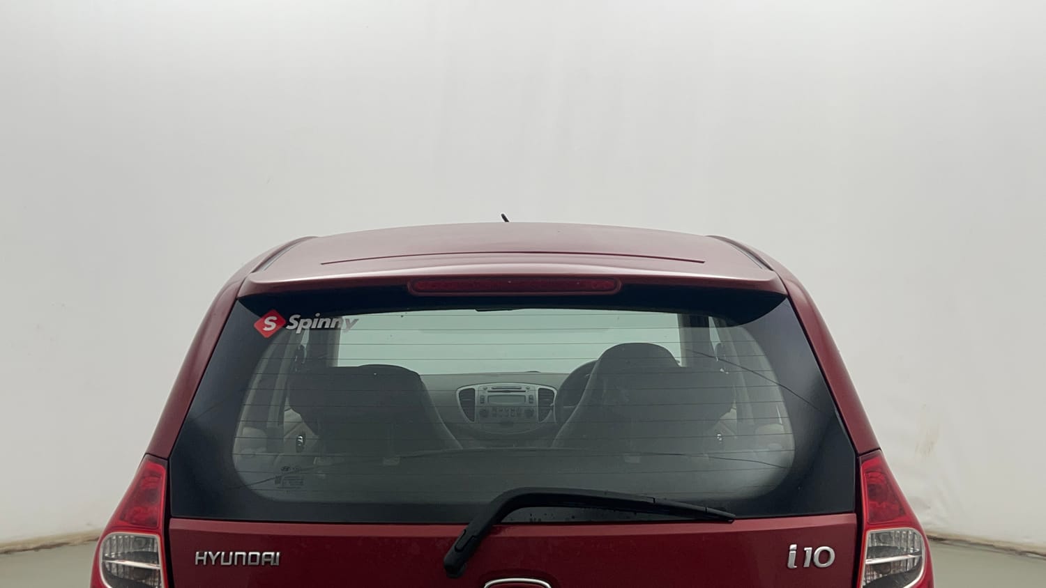 Used 2012 Hyundai i10 Sportz 1.2 Kappa2 Petrol Manual exterior BACK WINDSHIELD VIEW