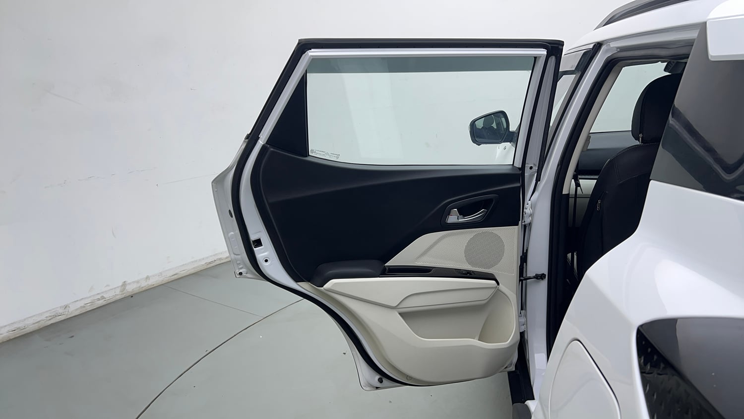 Used 2025 Mahindra XUV 3XO AX5L 1.2 Petrol Petrol Manual interior LEFT REAR DOOR OPEN VIEW