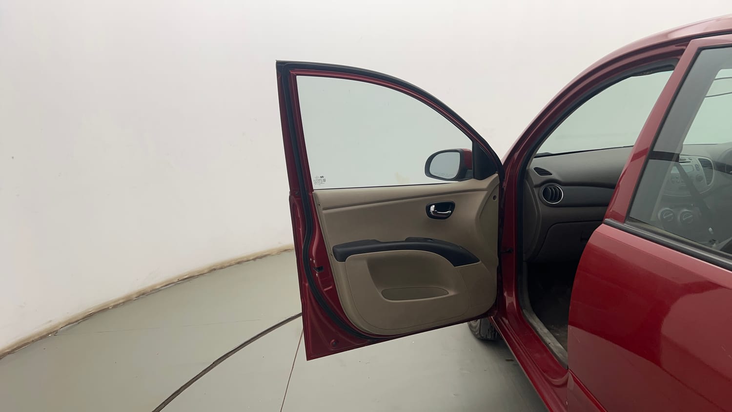Used 2012 Hyundai i10 Sportz 1.2 Kappa2 Petrol Manual interior LEFT FRONT DOOR OPEN VIEW