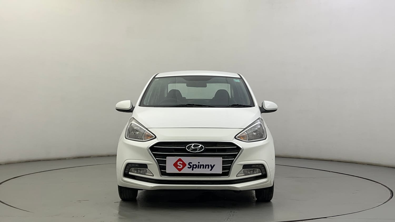 Used 2020 Hyundai Xcent S Petrol+cng(outside fitted) Cng Manual exterior FRONT VIEW