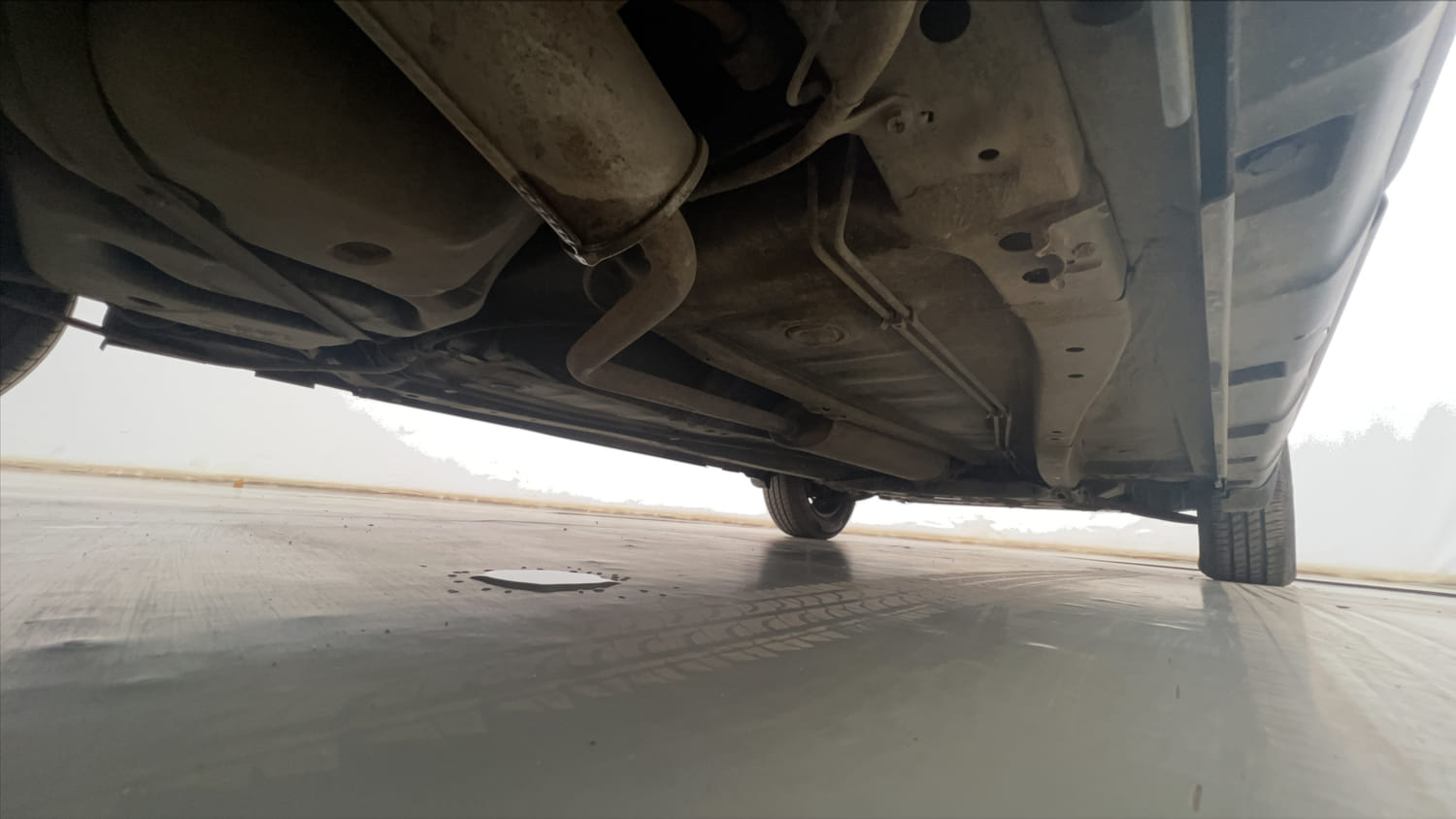 Used 2022 Maruti Suzuki S-Presso VXi Plus AMT Petrol Automatic extra REAR RIGHT UNDERBODY VIEW