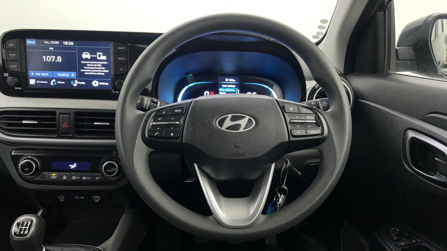 Used 2025 Hyundai Exter SX 1.2 MT Petrol Manual interior STEERING VIEW