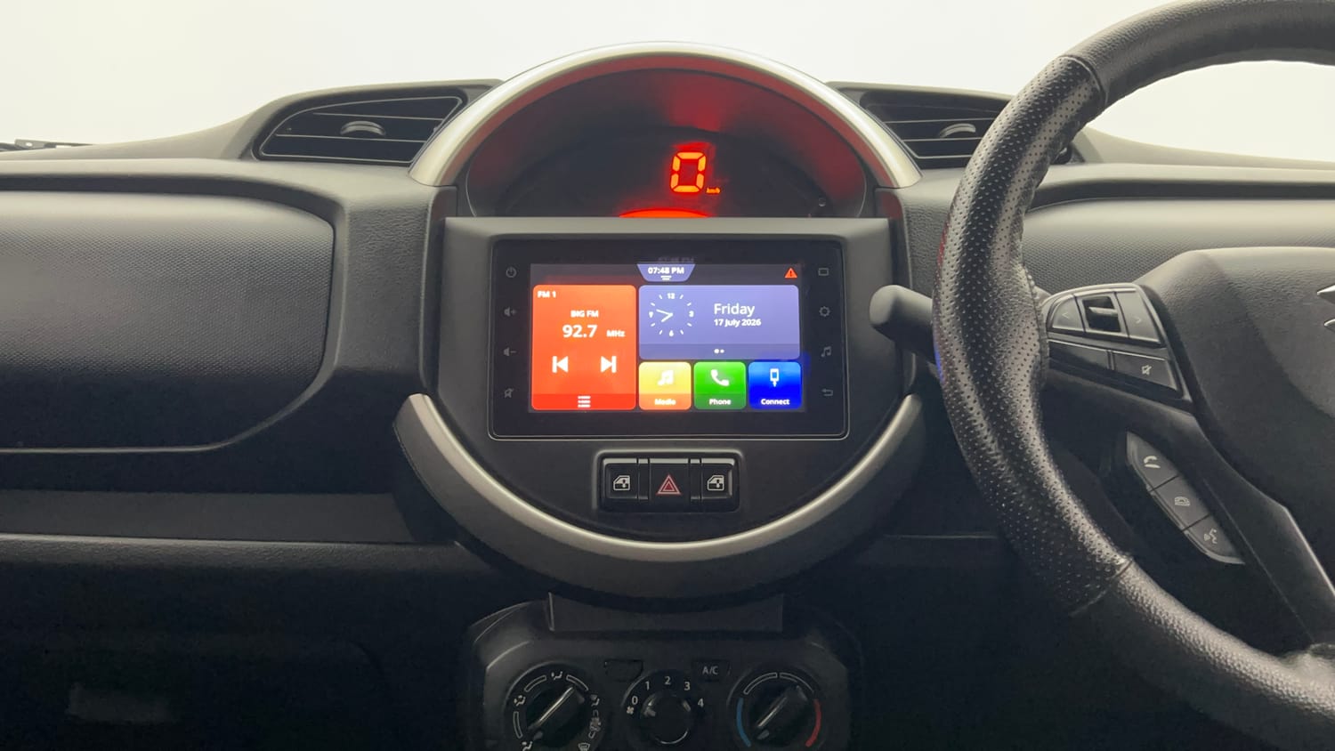 Used 2022 Maruti Suzuki S-Presso VXi Plus AMT Petrol Automatic interior MUSIC SYSTEM & AC CONTROL VIEW