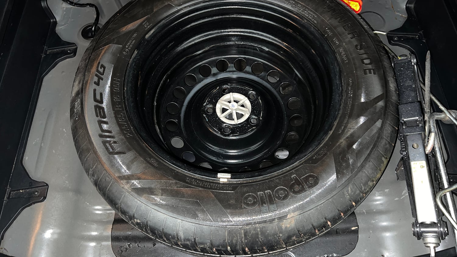 Used 2023 Hyundai Creta SX 1.5 Diesel Diesel Manual tyres SPARE TYRE VIEW