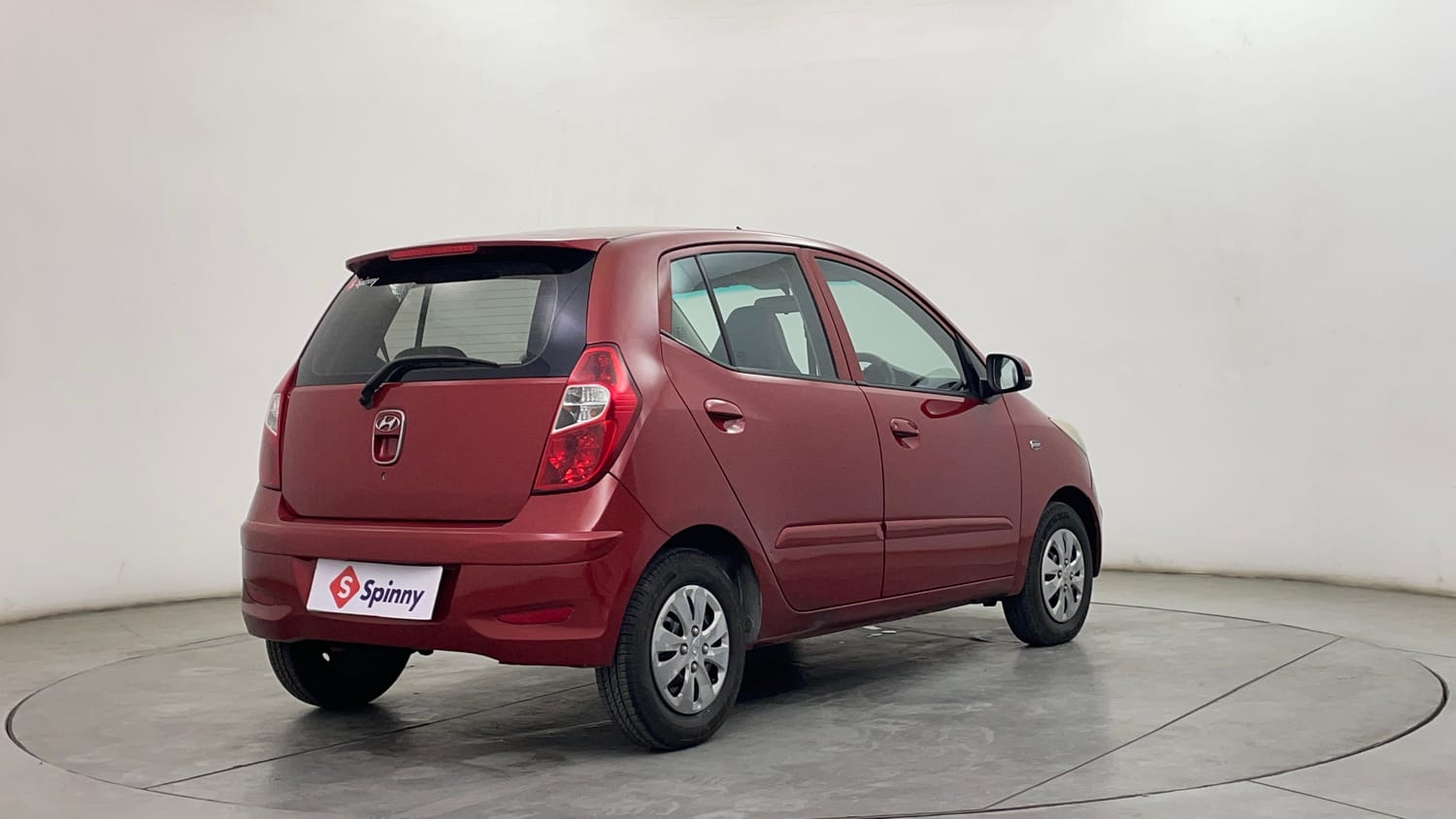 Used 2012 Hyundai i10 Sportz 1.2 AT Kappa2 Petrol Automatic exterior RIGHT REAR CORNER VIEW
