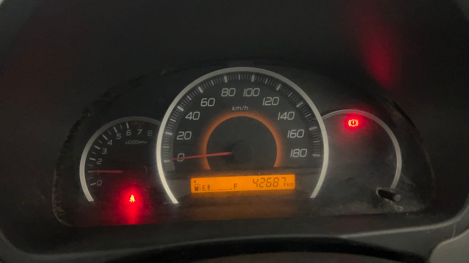 Used 2012 Maruti Suzuki Wagon R 1.0 VXi Petrol Manual interior CLUSTERMETER VIEW