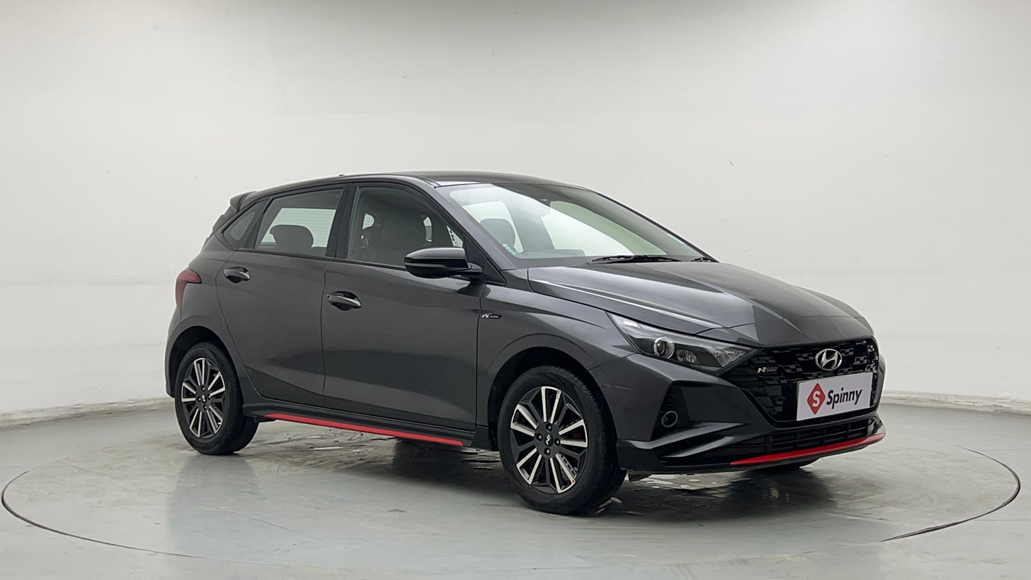 Used 2022 Hyundai i20 N Line N8 1.0 Turbo DCT Petrol Automatic exterior RIGHT FRONT CORNER VIEW