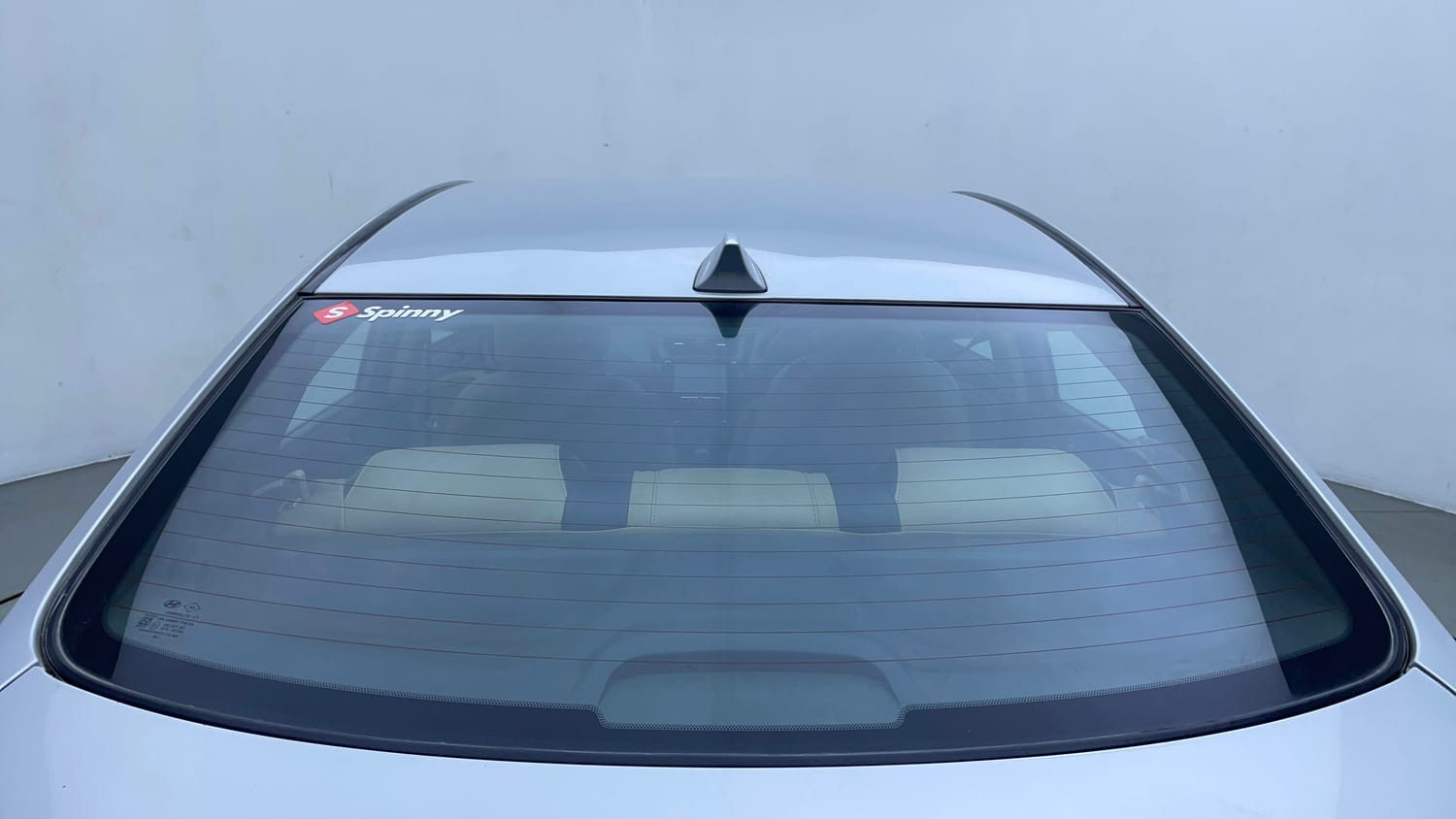 Used 2017 Hyundai Verna 1.6 VTVT SX AT Petrol Automatic exterior BACK WINDSHIELD VIEW