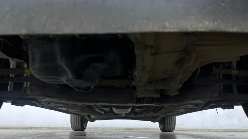 Used 2021 Ford Figo Aspire Titanium Plus 1.2 Ti-VCT Petrol Manual extra FRONT LEFT UNDERBODY VIEW