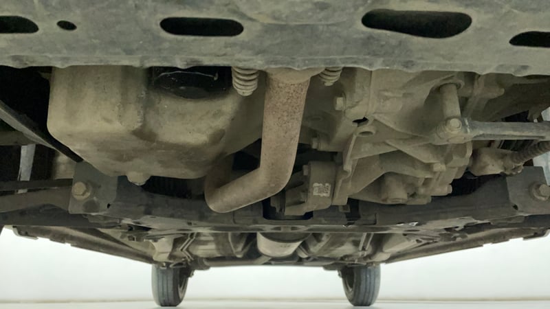Used 2023 Maruti Suzuki S-Presso VXi Petrol Manual extra FRONT LEFT UNDERBODY VIEW